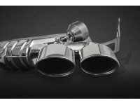 Exhaust Capristo Mercedes ML 63 AMG W164 Rear Mufflers - 02MB 075 03 005 | 02MB 075 03 001